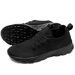 YOSFDC Men's Running Shoes Slip On Walking