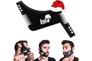 The BEARD BLACK Beard Shaping & Styling Tool with Inbuilt Comb, Perfect for Line Up & Edging, Use with Beard Trimmer or Razor