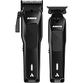 Andis 563534 Phenom Clipper &amp; Trimmer Hair Cutting Combo Kit, Cordless | 7,000/7,200 SPM brushless motors, DLC Phaze &amp; T-blades, cordless hair clipper &amp; trimmer combo
