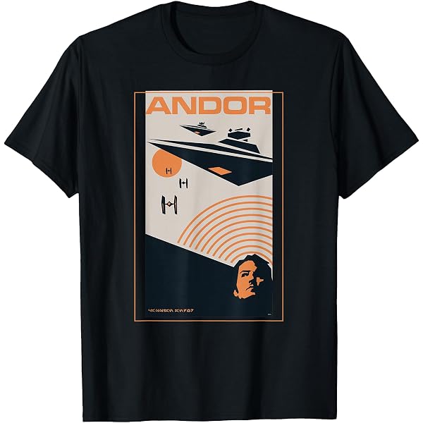 Amazon.com: Star Wars Andor Cassian Andor Rebel T-Shirt : Clothing