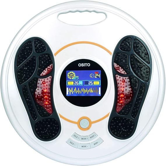 Foot Circulation Plus Medic Foot Massager Machine with TENS Unit, EMS