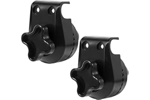 NXIEBFEK Garden Swing Plastic Fittings 2Pcs,Porch Patio Swing Frame Parts,Outdoor Patio Swings Canopy Replacement Plastic Fittings to Attach Canopy Frame to Swings (QQPJ-B)