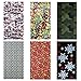 BMC 6pk Multifunctional Seamless Bandanna Scarf Wrap - Art Deco Camouflage