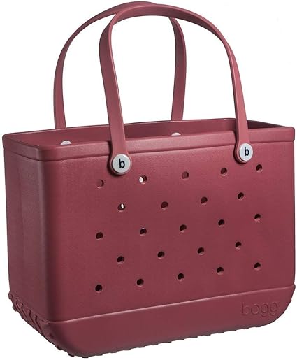 plastic beach tote with holes