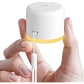 SMILEBOP White Noise Machine with Night Light, 18 Soothing Sounds Portable Sound Machine for Baby Adults, Mini Travel Sound Machine for Sleeping with Memory Timer, Office Hotel Gift