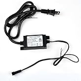 DC 12V 8W Power Adapter, ETL Listed US Plug Transformer | IP67 Waterproof Power Supply, Only Matched for FVTLED LED deck lights kit, long-lasting