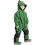 Kids Toddler Rain Suit - Muddy Buddy Waterproof Coverall One Piece Weather Resistant Baby Jacket