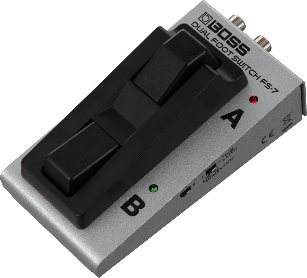 BOSS Metal Dual Footswitch, AC-powered (FS-7)
