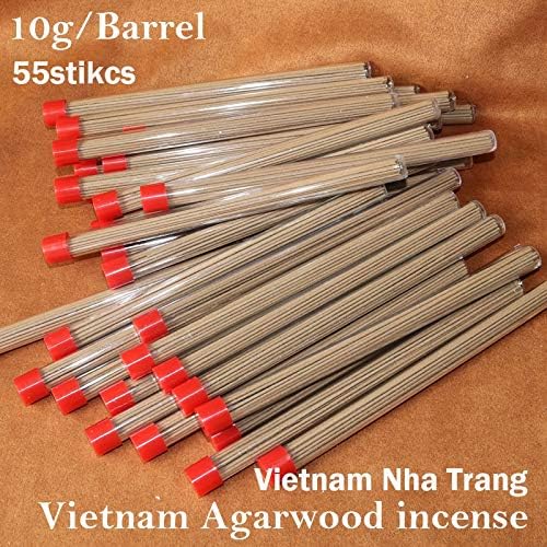 Morrenz - 55 Sticks Natural Aromatic Authentic Vietnam Agarwood Incense Sticks agar Incense Chips Home Fragrance