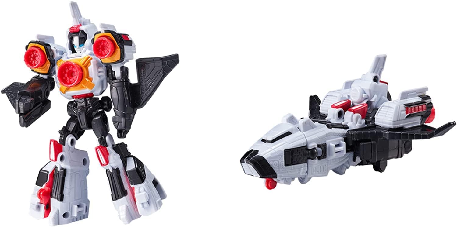 YOUNGTOY TOBOT V Mini Rocket Transformer Robot from Rocket Toy Korean Animation Robot Character