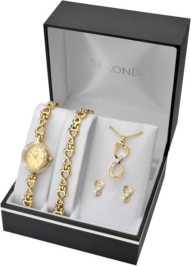 Sekonda Ladies Watch Gift Set with Necklace and Earrings Amazon.co.uk