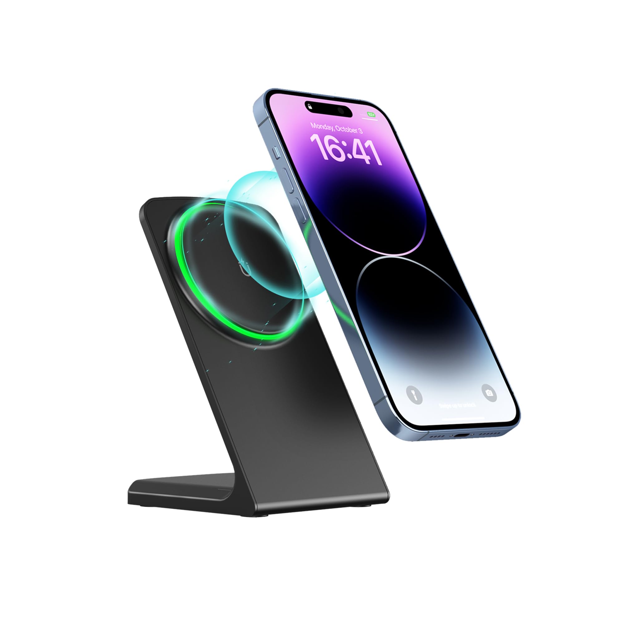 Magnetic Wireless Charging Station 15W Fast Charger for iPhone 17/17 pro/ 17 Air/ 17 pro max 16/15/14/13/12