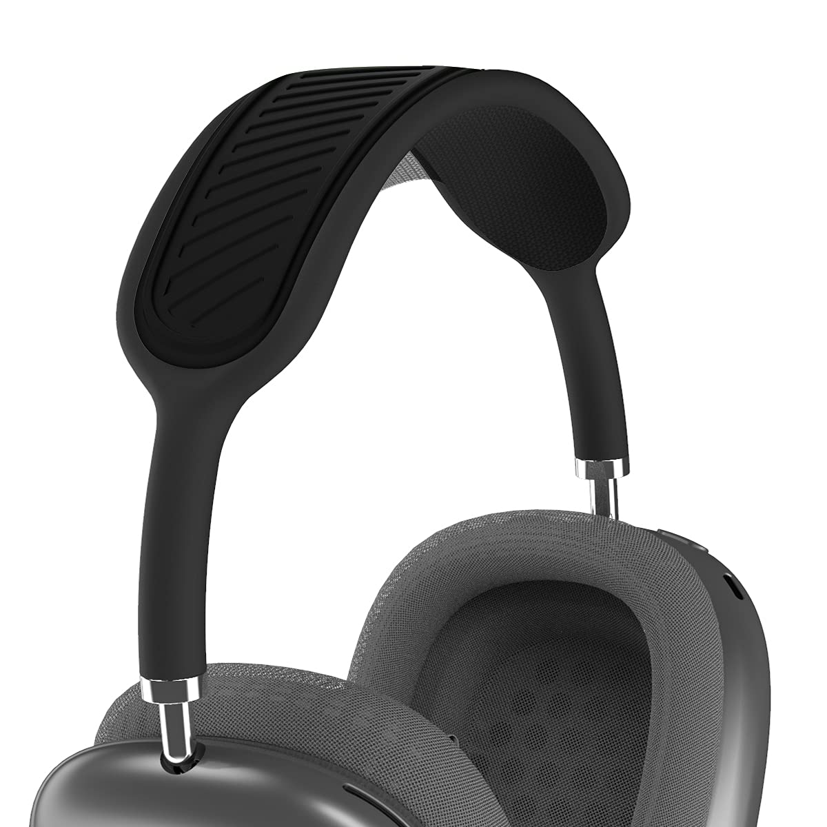 Photo 1 of Headband Cover for Apple AirPods Max, WQNIDE Washable Soft Silicone Headphone Headband Protectors/Comfort Cushion/Top Pad Protector Sleeve Compatible with AirPods Max (Black)1054400507

