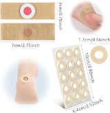 Raiflager 35 Pcs Corn Removal Pads, Foot Corn Cushions, Latex Foam Self view 3