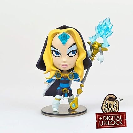 Amazoncom Dota 2 Demihero 25 Crystal Maiden Vinyl Figure