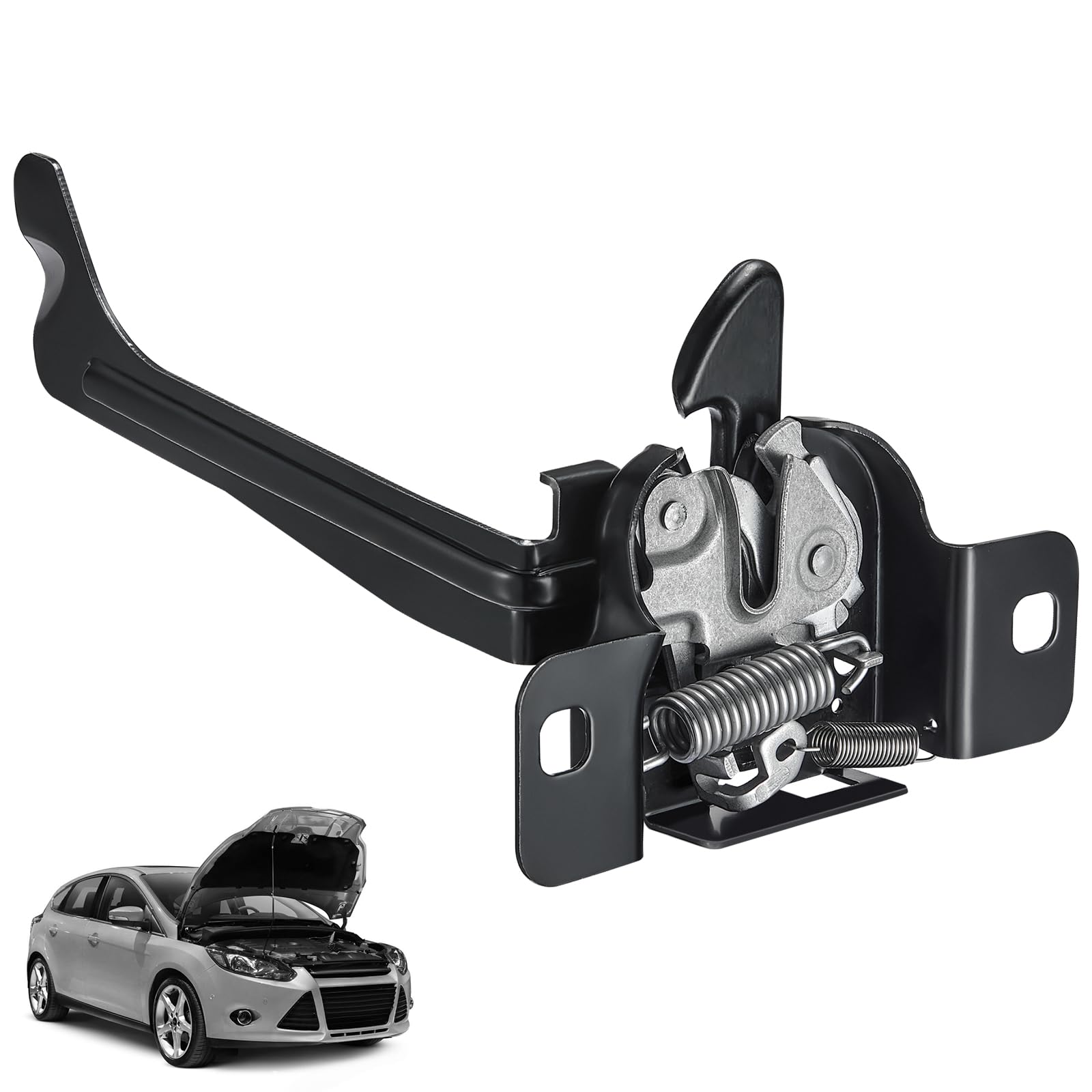 SYRAEL 4816182AB Front Hood Latch Compatible with Dodge Challenger 2008 2009 2010 2011 2012 2013 2014 2015 2016 2017 2018 2019 2020 2021 2022 OE 4816182AB