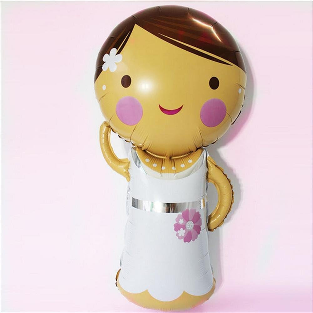 Ximkee 2pcs Large Helium Foil Inflatable Balloons for Wedding Birthday, Engagement, Valentine's Day, Oval, Plastic - Image 3