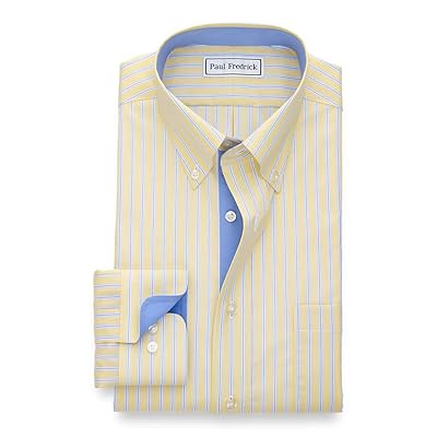 Paul Fredrick Mens Tailored Fit Non-Iron Cotton Kuwait | Ubuy