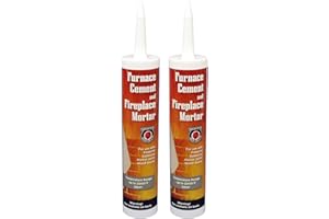 MEECO'S RED Devil 121 Furnace Cement and Fireplace Mortar (Two Pack)