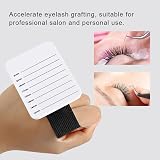 Sonew Eyelash Extension Tray Hand Plate with 8-15mm Scale for Salon DIY view 4