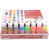 Craft Smart Acrylic Paint Set, Super Value Assorted Finishes, Multicolor, 2 fl. oz., 48-Pack