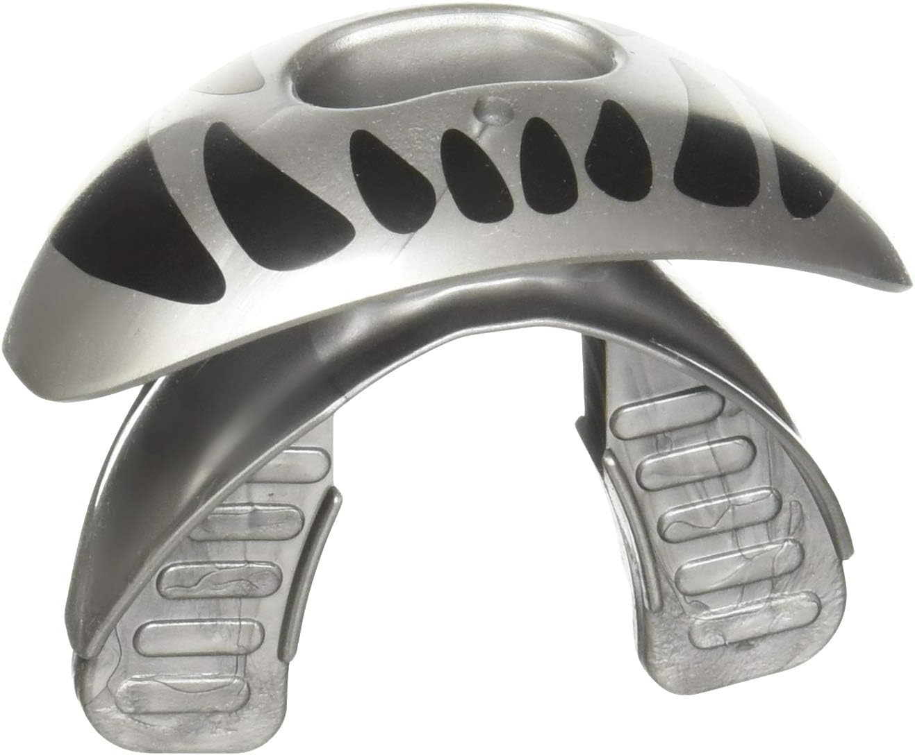 Battle Predator Oxygen Mouthguard, Silver : Sports & Outdoors