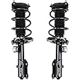 TRQ Front Strut & Coil Spring Assembly Set Driver & Passenger Sides Compatible with 13-18 Acura RDX