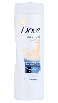 Dove Essential Nourishing Lotion Deep Care Complex (Dry Skin) 400 ml with ayur freebie in combo