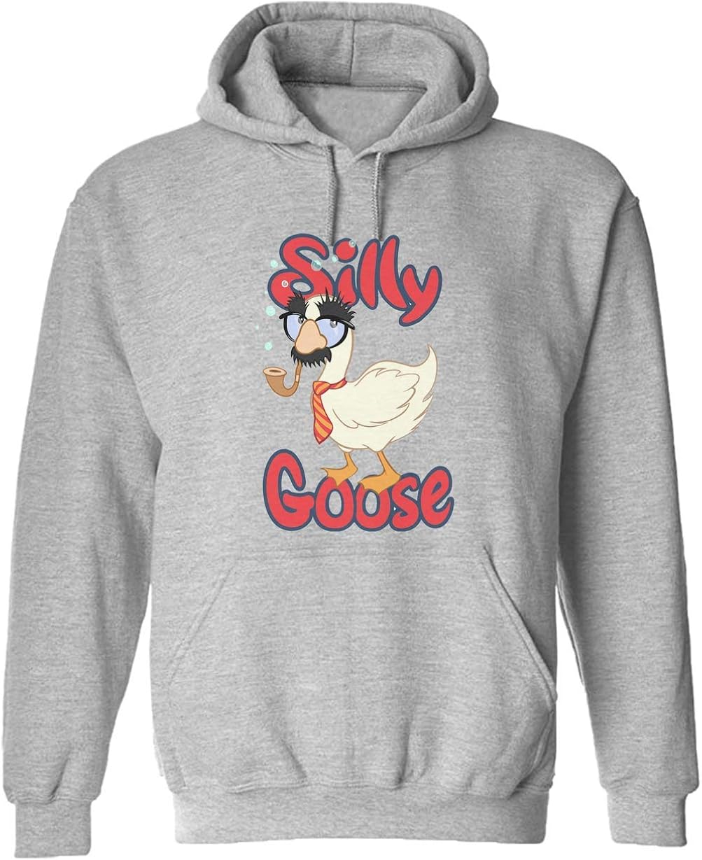 Silly Goose Pullover Hoodie Amazon.co.uk Clothing