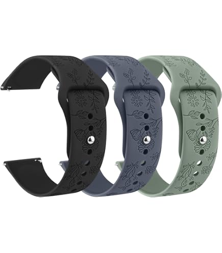 Amazon.com: 22mm Silicone Bands for Yoever IDW20 LW83 IDW28