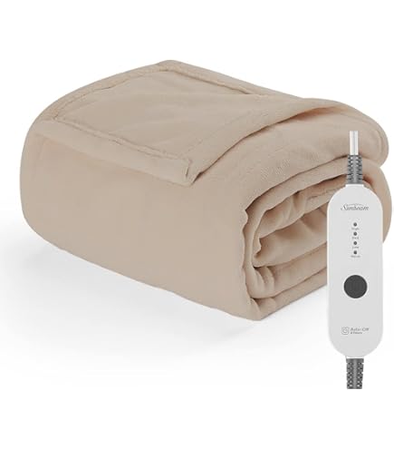 Velvet Plush Sunbeam Electric Blankets Sunbeam Channeled Velvet