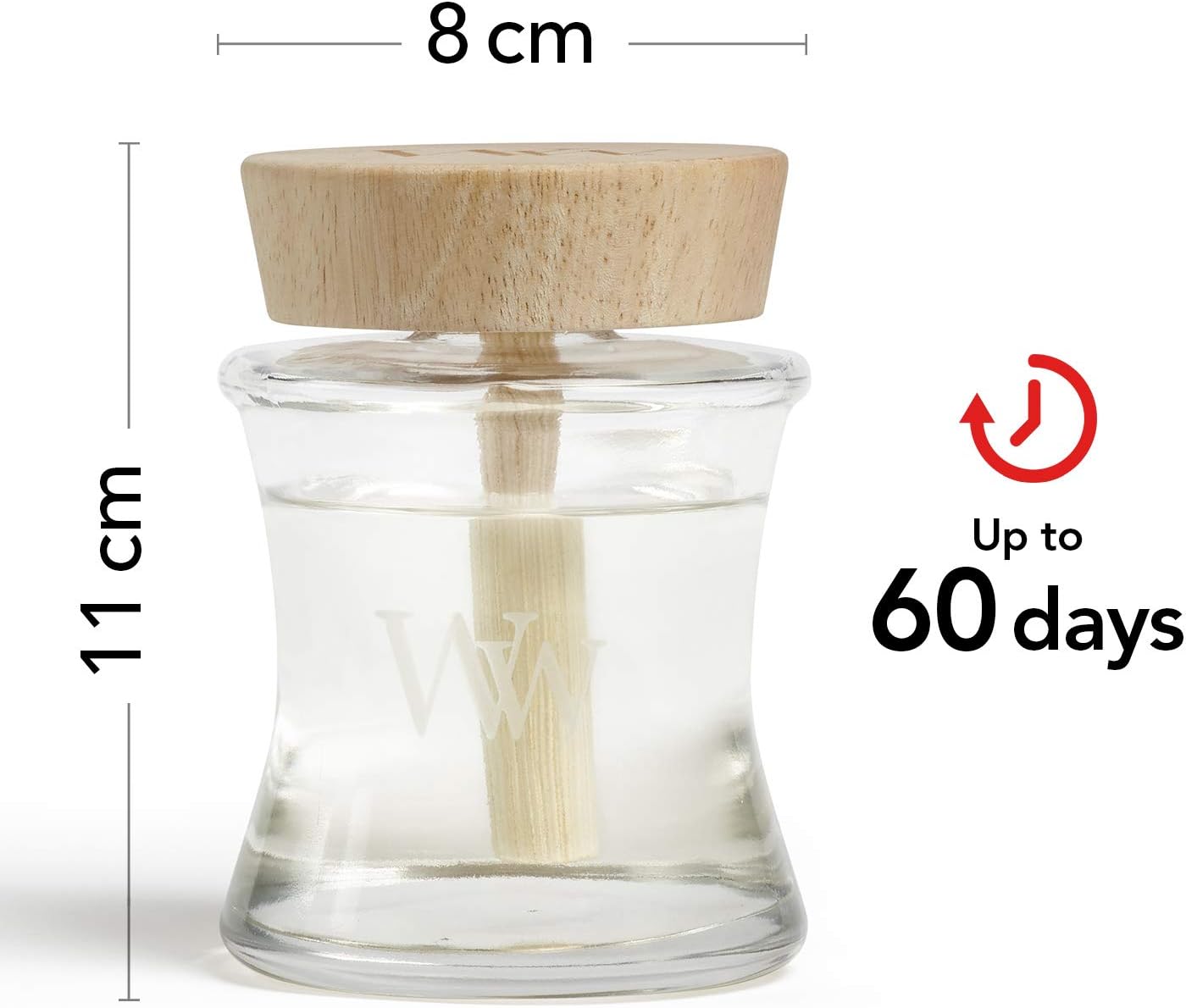 Woodwick Spill-Proof Home Fragrance Aroma Diffuser, Fireside, 148 ml - Image 3