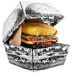 Rainbow Socks – Damen Herren Lustige Hamburger Socken Box – 2 Paar