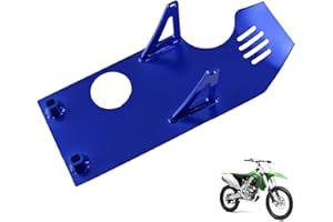 New Olym Aluminum Foot Start Engine Skid Plate for XR50 XR70 Lifan YX SSR110 125 Thumpstar Coolster Apollo Kymco GMX NXD Demonx TaoTaoDB17 50cc 70cc 90cc 110cc 125cc 140cc 150cc Pit Dirt Bike Blue