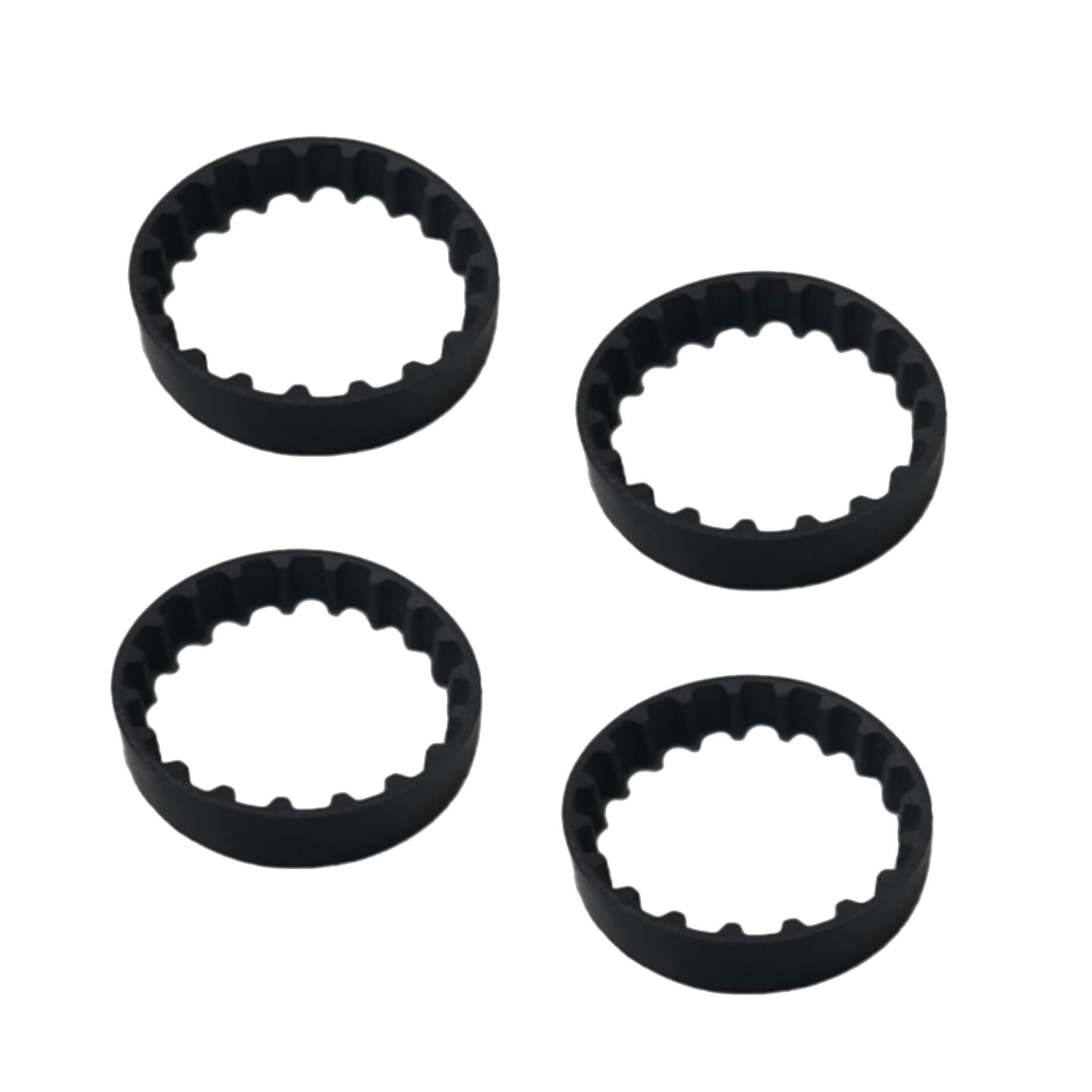 Générique Pack of 4 Belts for Intex ZX300 Robot, Durable Material, Strong Chemical Resistance