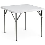 Flash Furniture Elon 2.85' Square Plastic Folding