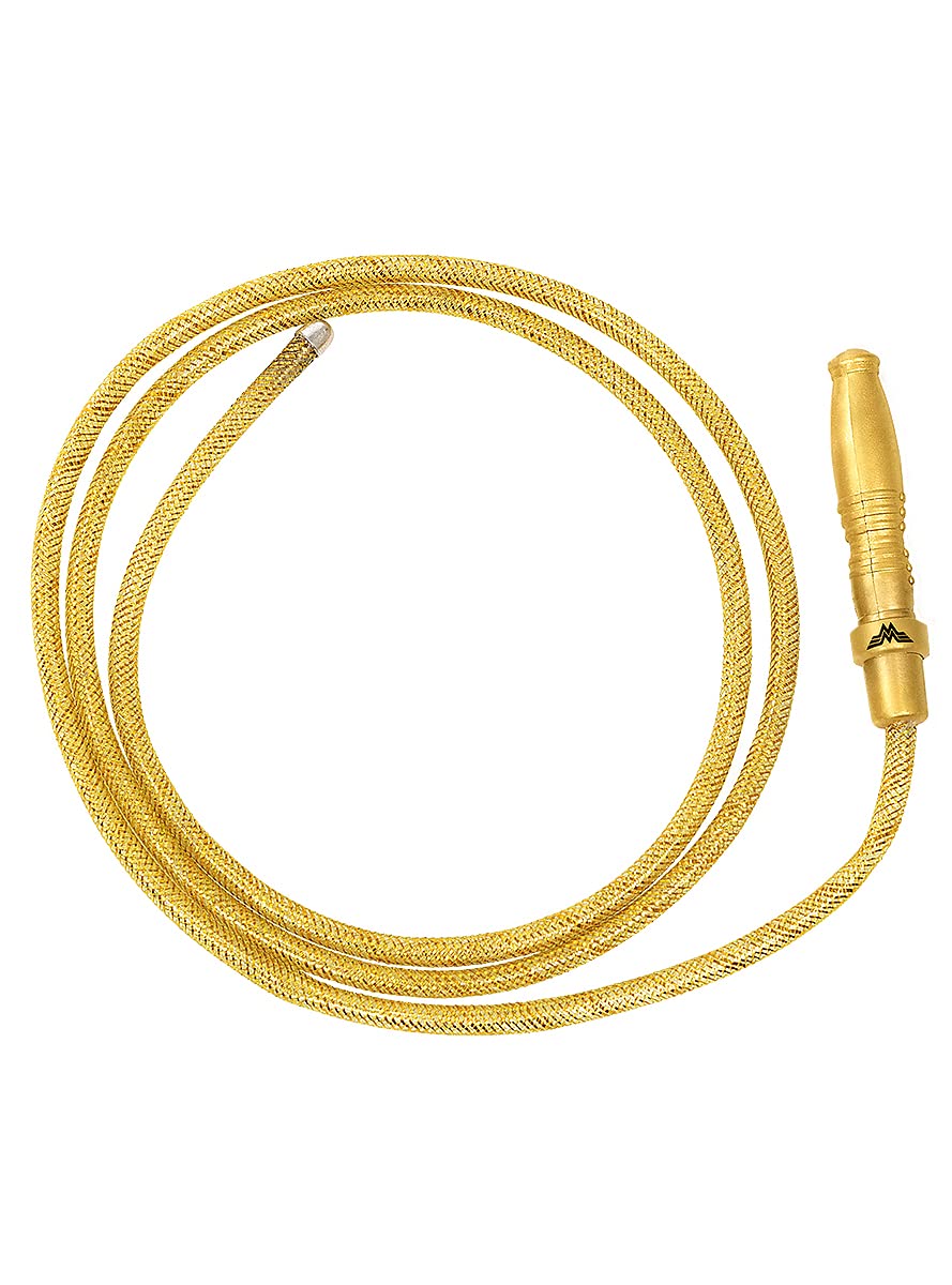Funidelia | Wonder Woman Lasso for men and women Superheroes, DC Comics, Justice League - Accessories for adults, fancy dress costumes & props for Halloween, carnival & parties - Golden