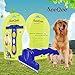 Dog& Cat Shedding Brush and Deshedding Tool, Fur Removal, Dramatically Reduce Shedding up to 90%, Professional Dog &Cat Deshedder for Long and Short Hair by MeeQee, Medium