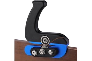 Edge Banding Cutter - Dual Offset Bearings for Precision Trim, Excess Material Cutter for Box/PVC/ACP/Melamine/Vinyl Laminate