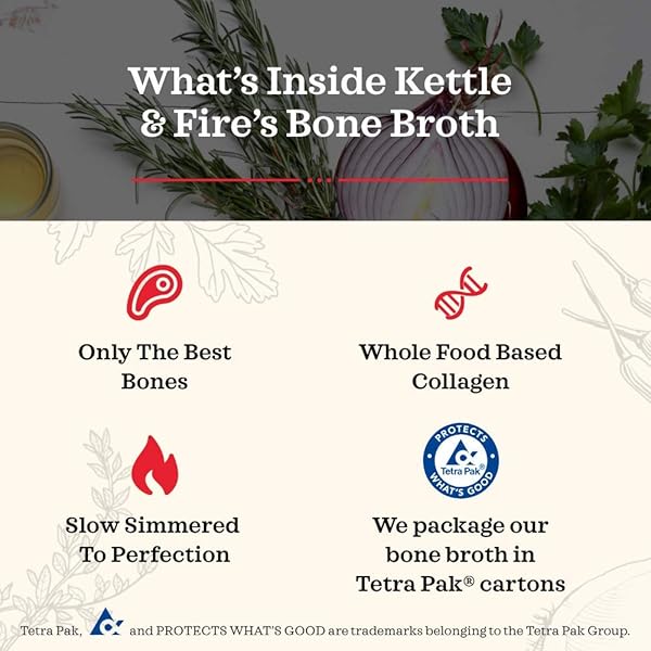 KETTLE & FIRE COCONUT CURRY CHICKEN BONE BROTH, 16.9 OZ, PACKAGING MAY VARY