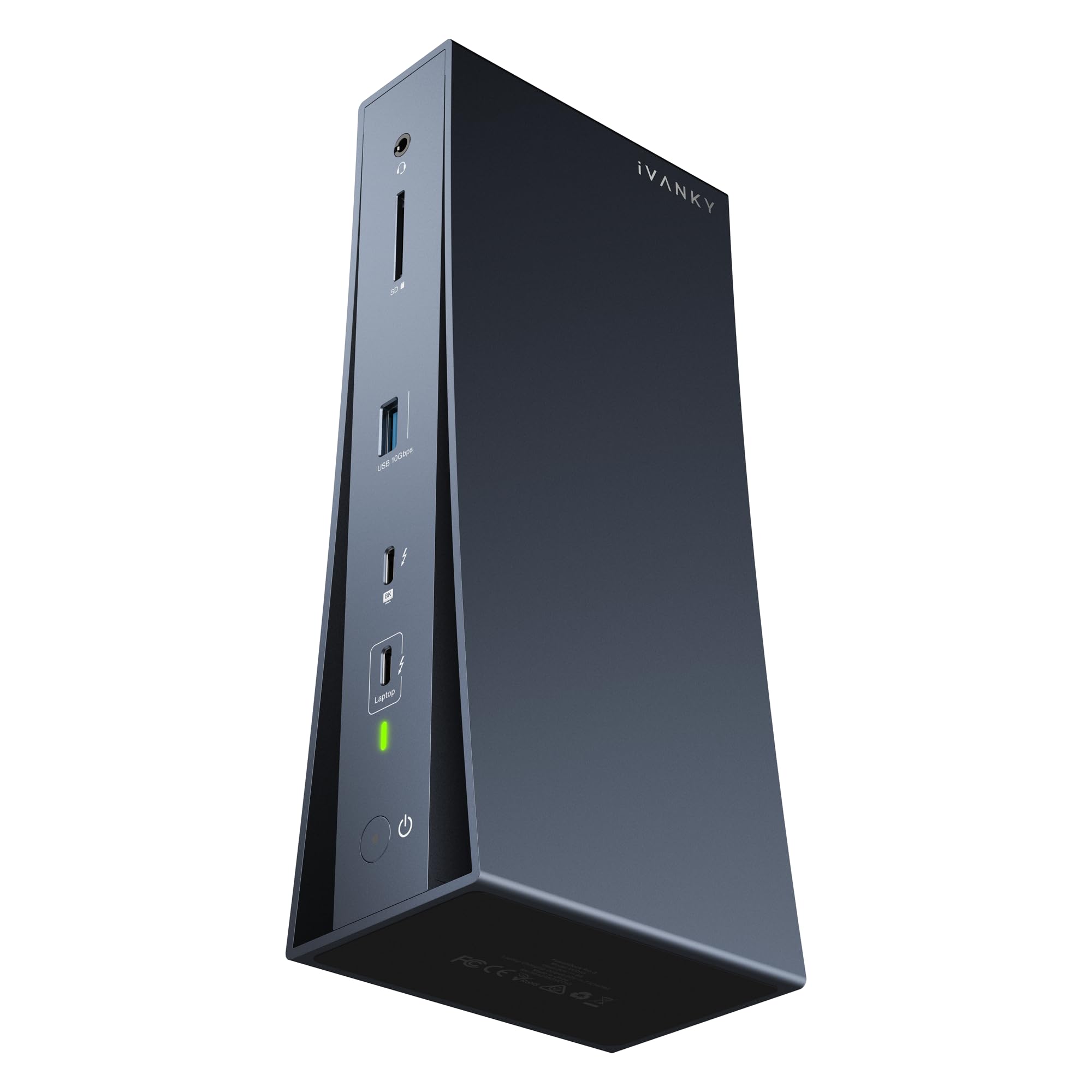 Photo 1 of iVANKY Intel Certified Thunderbolt 5 Dock FusionDock Pro 3 Docking Station with 11-Port 180W Power, Single 8K, Dual 6K@60Hz for MacBook Pro/Max Series, Dual 8K@60Hz for Windows TB5, 120Gbps, 2.5GbE
