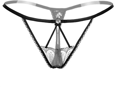 black g string lace