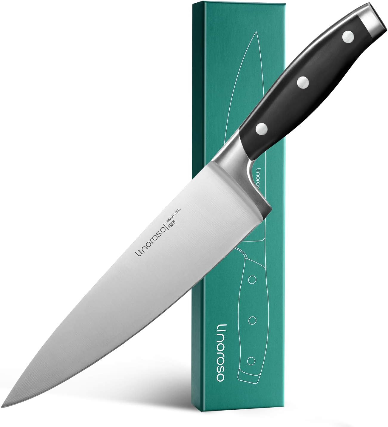 linoroso Chef Knife, Professional Pro Kitchen Knife 8 inch Chef's Knives