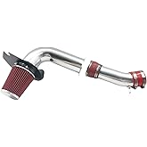 Cold Air Intake kit with Filter for 1999-2004 Ford Mustang 3.8L V6 (Red)