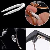 BRITECO 500 PCS Eyeglass Repair Tool Set, Screws Nose Pads Screwdriver Tweezers view 5
