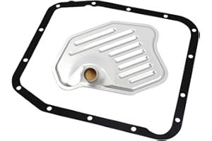 REEOUTDOOR 4R70W 4R75W 4R75E Transmission Filter with Gasket Kits Compatible with 1994-2010 F-150, 1996-2004 M-ustang, 1997-2006 E-xpedition, Replaces OE# FT105, F6AZ7A098A, 58955