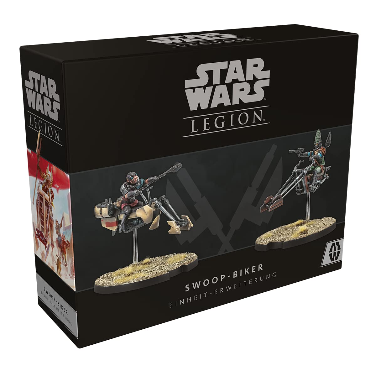 Atomic Mass Games, Star Wars: Legion - Swoop Biker, Unit Expansion, Tabletop, 2 Players, Ages 14+, 120-180 Minutes, German
