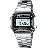 Casio Men's Vintage A168WA-1 Electro Luminescence Watch