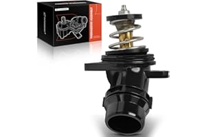 A-Premium Engine Coolant Thermostat Housing Assembly with Seal Compatible with Volkswagen Jetta, Jetta City, Passat, Golf, Ti