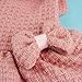 Fitwarm® Adorable Bowknot Pink Dog Sweaters for Pet Hoodies Coats Dress Clothes, Medium